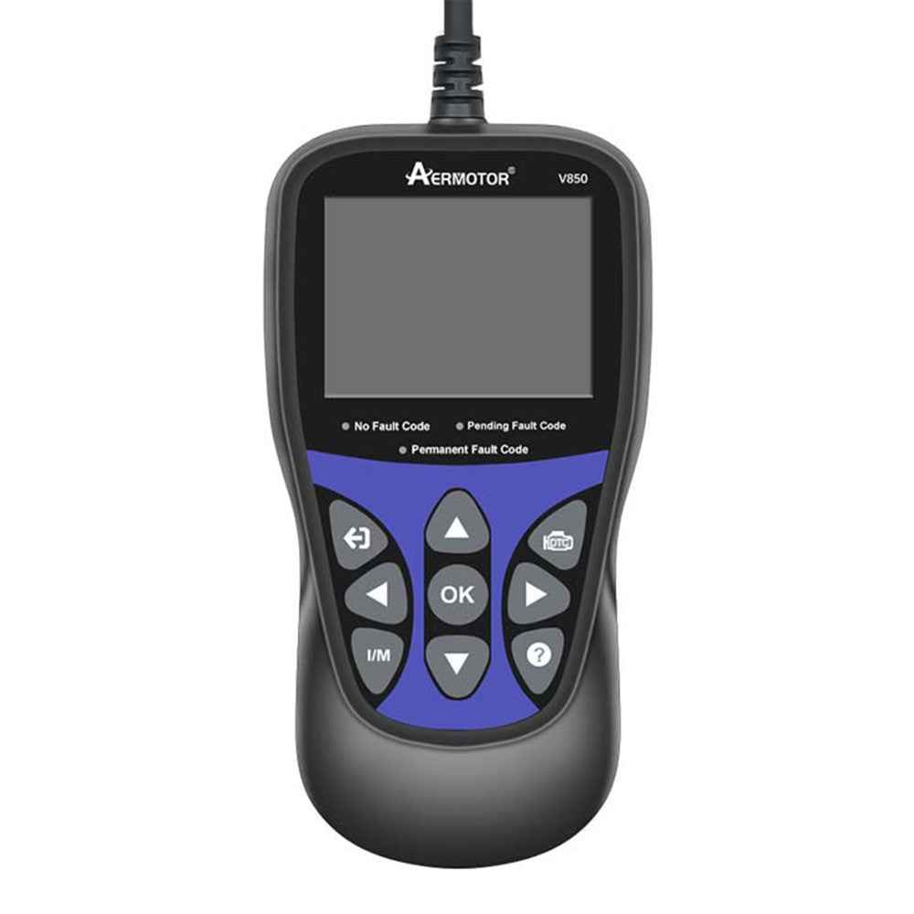 AERMOTOR V850 Car Diagnostic Scanner OBD2 Engine Check Automotive Code Reader