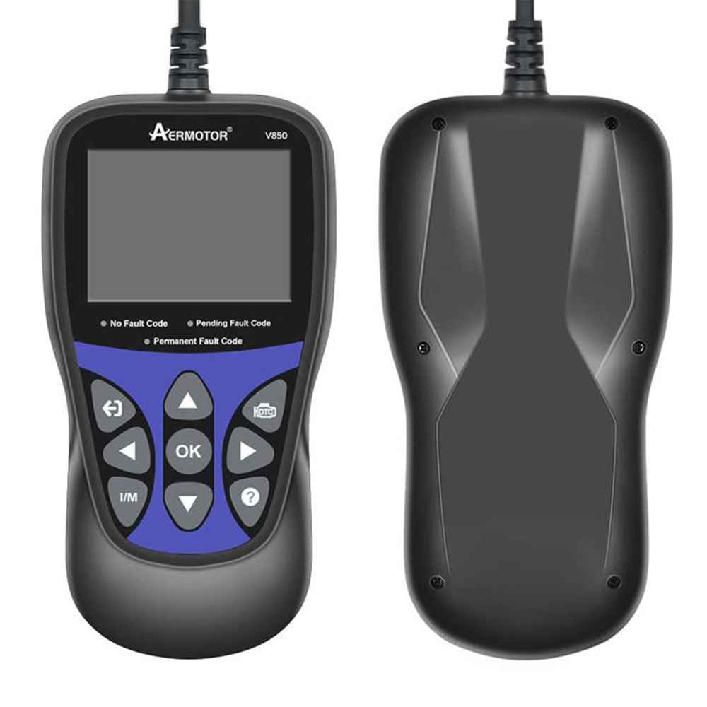 AERMOTOR V850 Car Diagnostic Scanner OBD2 Engine Check Automotive Code Reader
