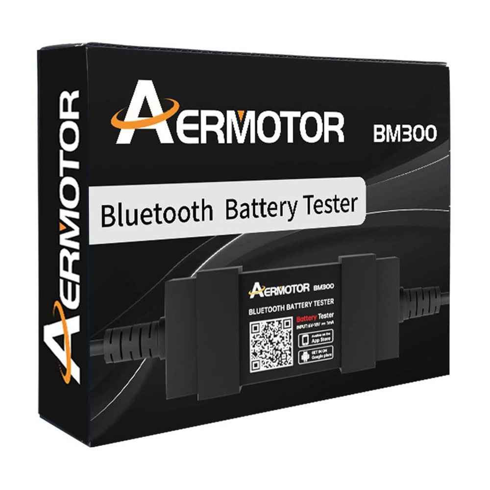 AERMOTOR BM300 Car Battery Tester Wireless Bluetooth-compatible 12V Car Battery Testing Charging Cranking Analyzer for Android iOS