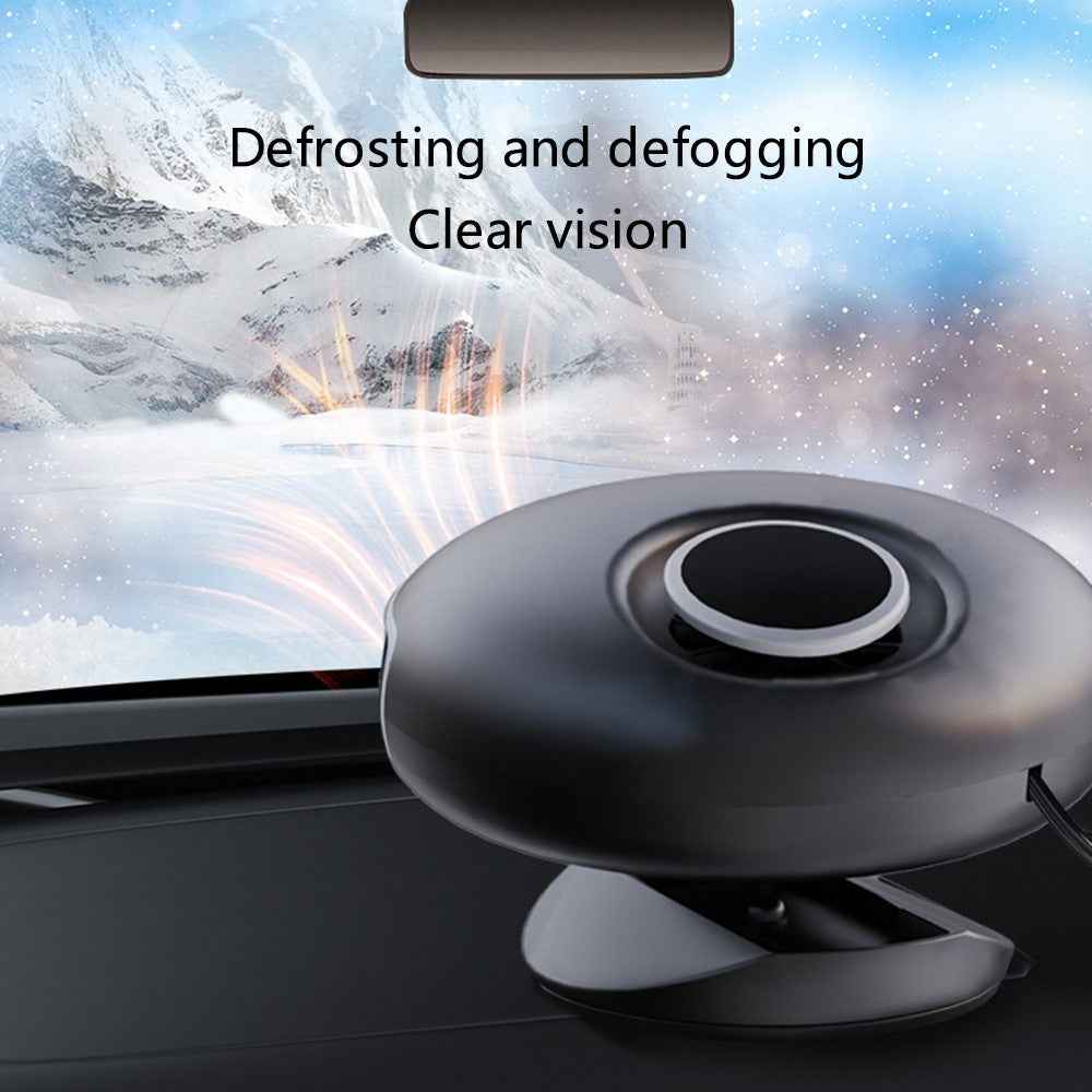9777 12V 150W Auto Heater 360 Degree Rotation Fan Car Heater Cooler ABS Demister Defroster