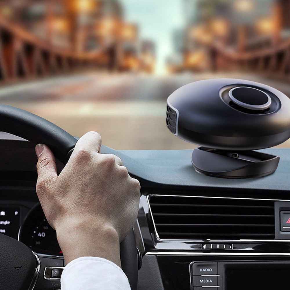 9777 12V 150W Auto Heater 360 Degree Rotation Fan Car Heater Cooler ABS Demister Defroster