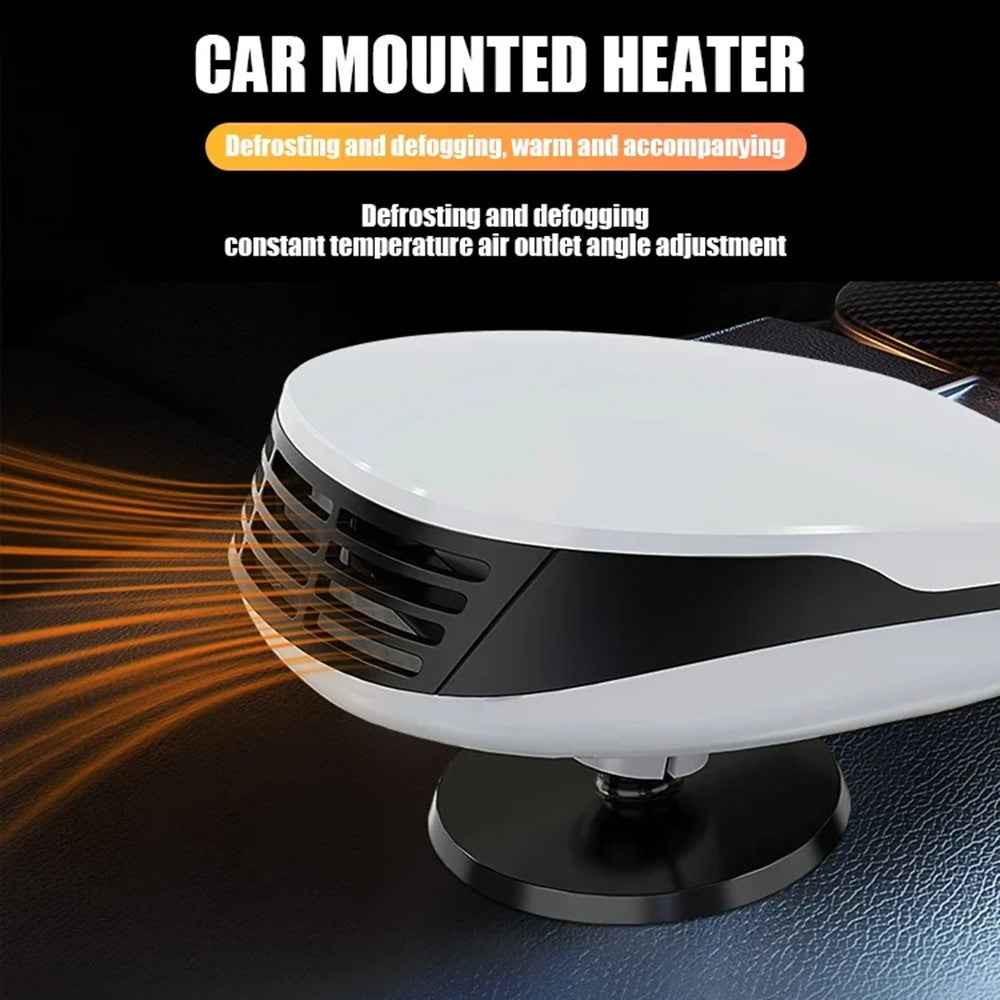 9710 Multi-Function Car Mounted Heater Defogger / Defrost Car Hot Air Warmer Heating Fan