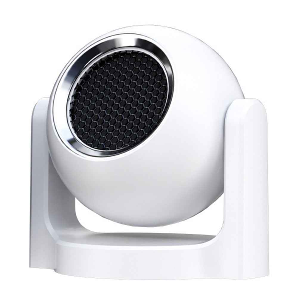 9709 12V Car Interior Hot / Cold Wind Fan Windshield Defrosting Defogging ABS Heater - White
