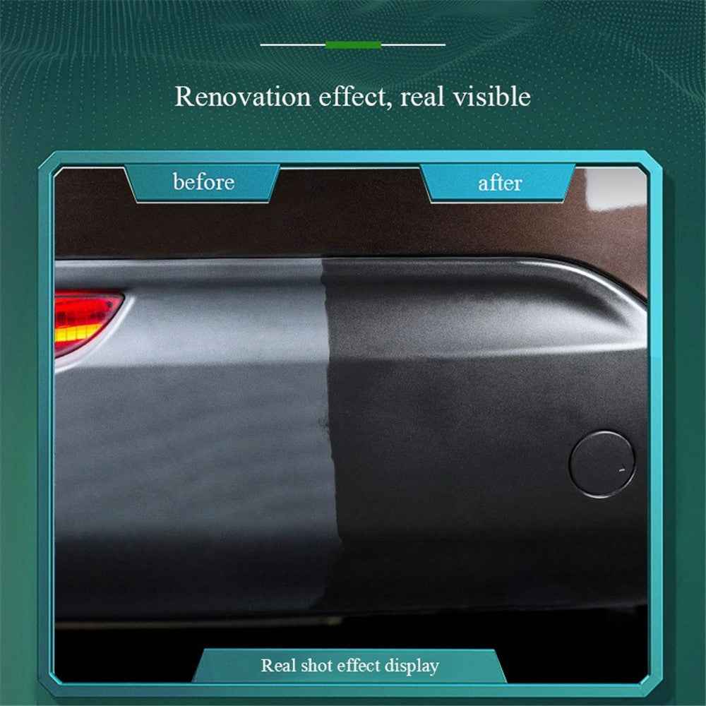 HGKJ AUTO-S24 300ml Car Plastic Restorer Longlasting Trim Waterproof Discoloured Plastic Renovator