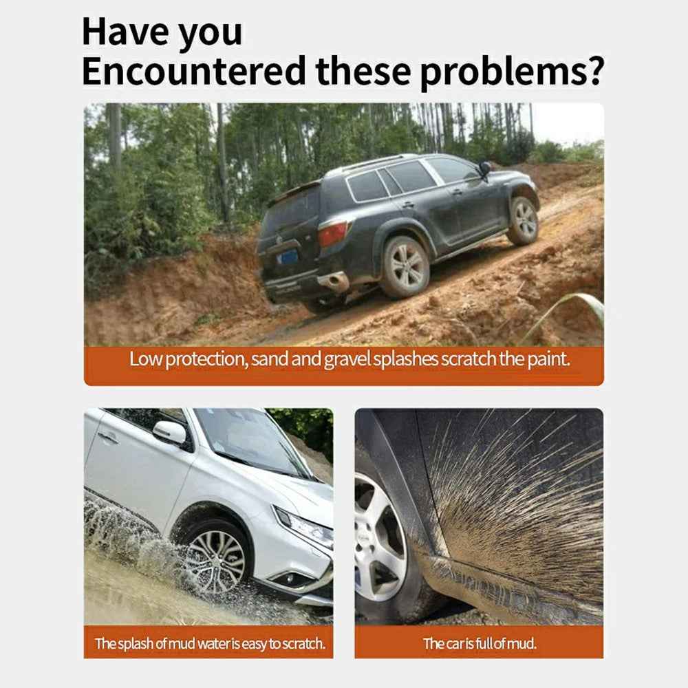 4Pcs / Set Car Mudguard Mud Flaps for Nissan Note 2005-2011 LIVINA Front and Rear Mudflaps Splash Fender Kit Auto Accessories