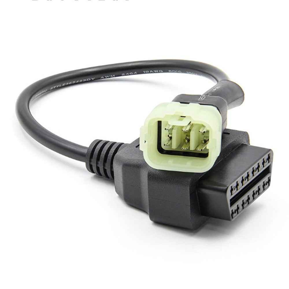 AERMOTOR OBD 16Pin to 6Pin Diagnostic Adapter Cable Scanner Reader Converter for KTM Motorcycle 6Pin
