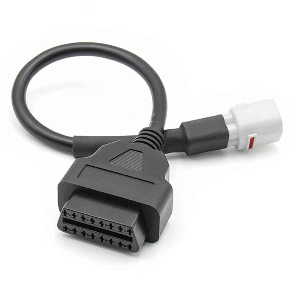 AERMOTOR For Yamaha Motorcycle 4Pin Plug to 16Pin OBD2 Adapter Diagnostic Cable