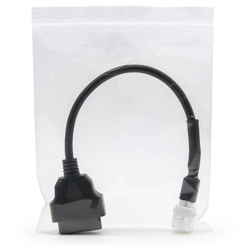 AERMOTOR For Yamaha Motorcycle 4Pin Plug to 16Pin OBD2 Adapter Diagnostic Cable