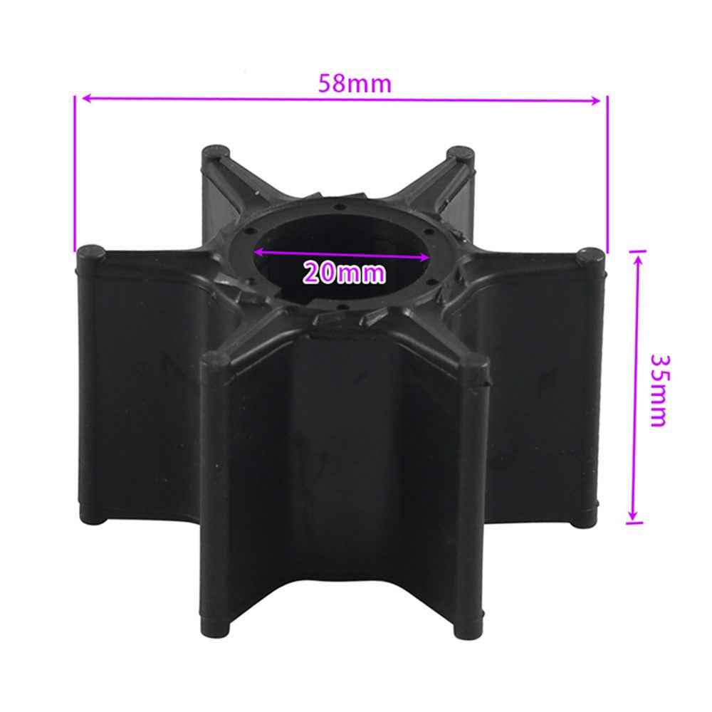 A8533 6-Blade Rubber Water Pump Impeller Replacement for Yamaha, OE: 67F-44352-01