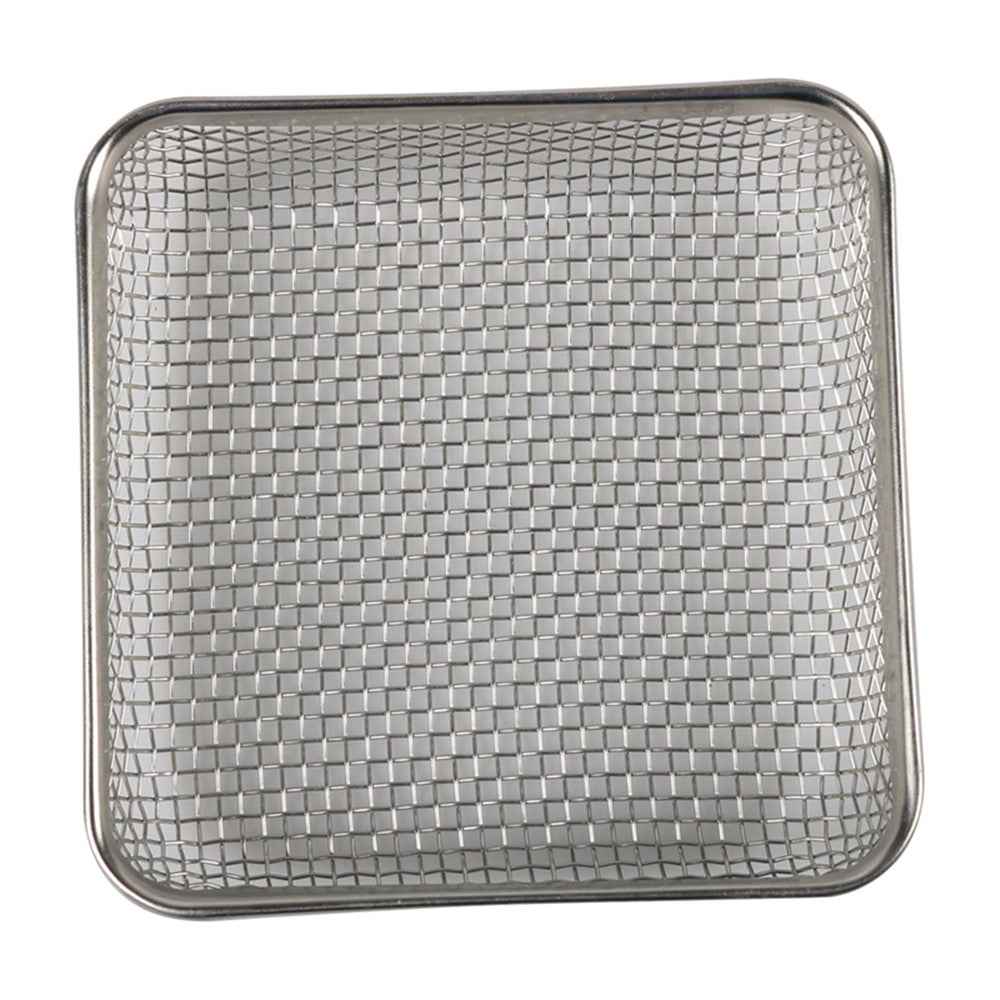 A8668 4.5x4.5 Inch RV Water Heater Vent Screen Stainless Steel Mesh Cover Flying Insect Screen with Installation Tool