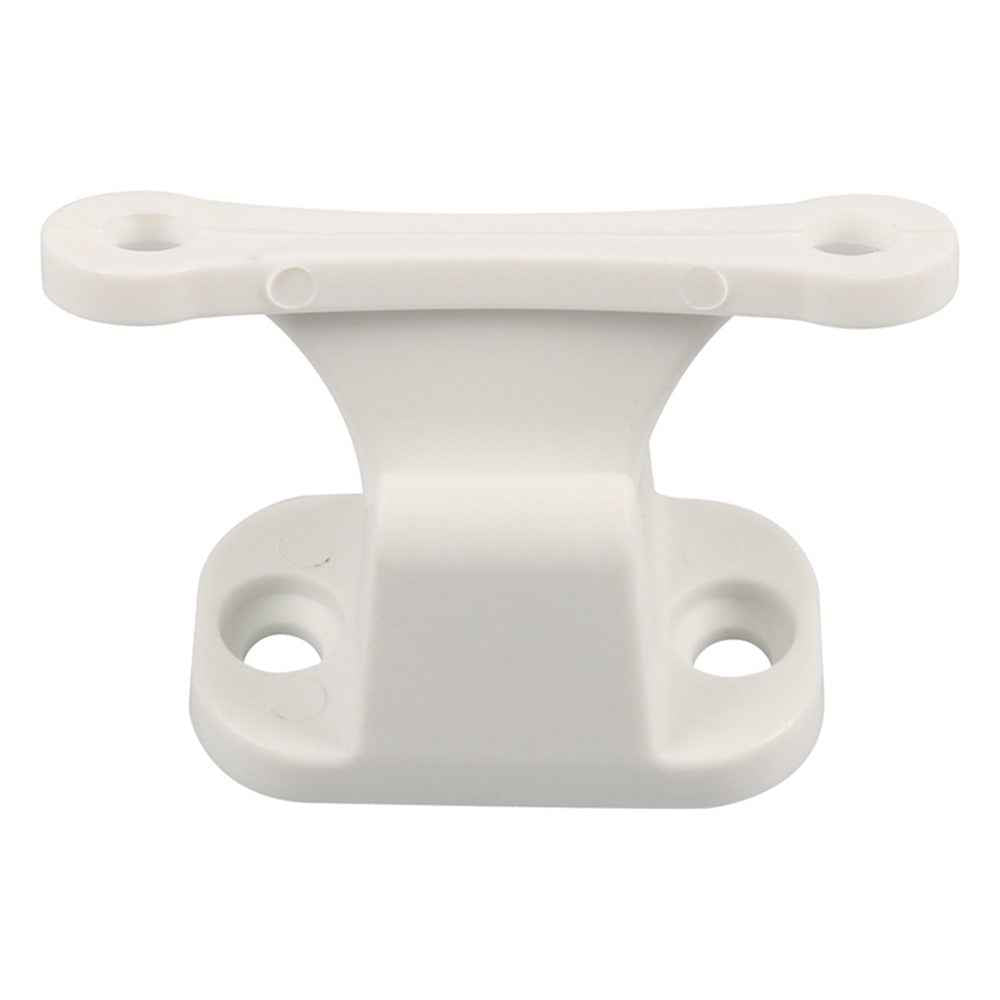 A8624 2Pair White T-Shape Door Retainer Kit Door Stop Retaining Catch Holder Set with Screws for Camper RV Motorhome #2-2