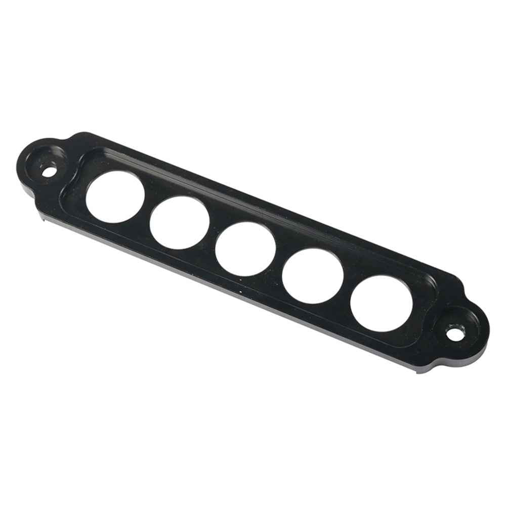 A8681 Aluminum Alloy Car Battery Holder Bracket Vehicles Trucks Battery Mount Bracket (Hook Length 250) - Black