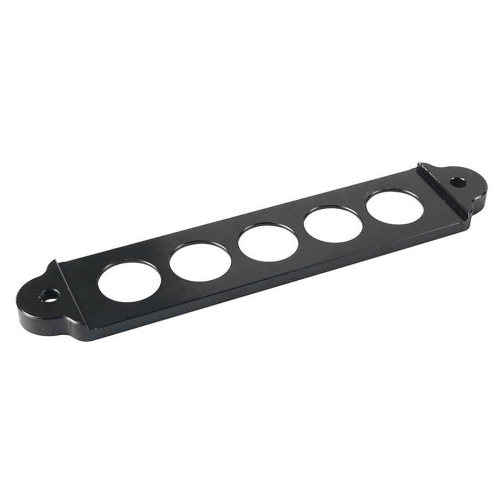 A8681 Aluminum Alloy Car Battery Holder Bracket Vehicles Trucks Battery Mount Bracket (Hook Length 250) - Black