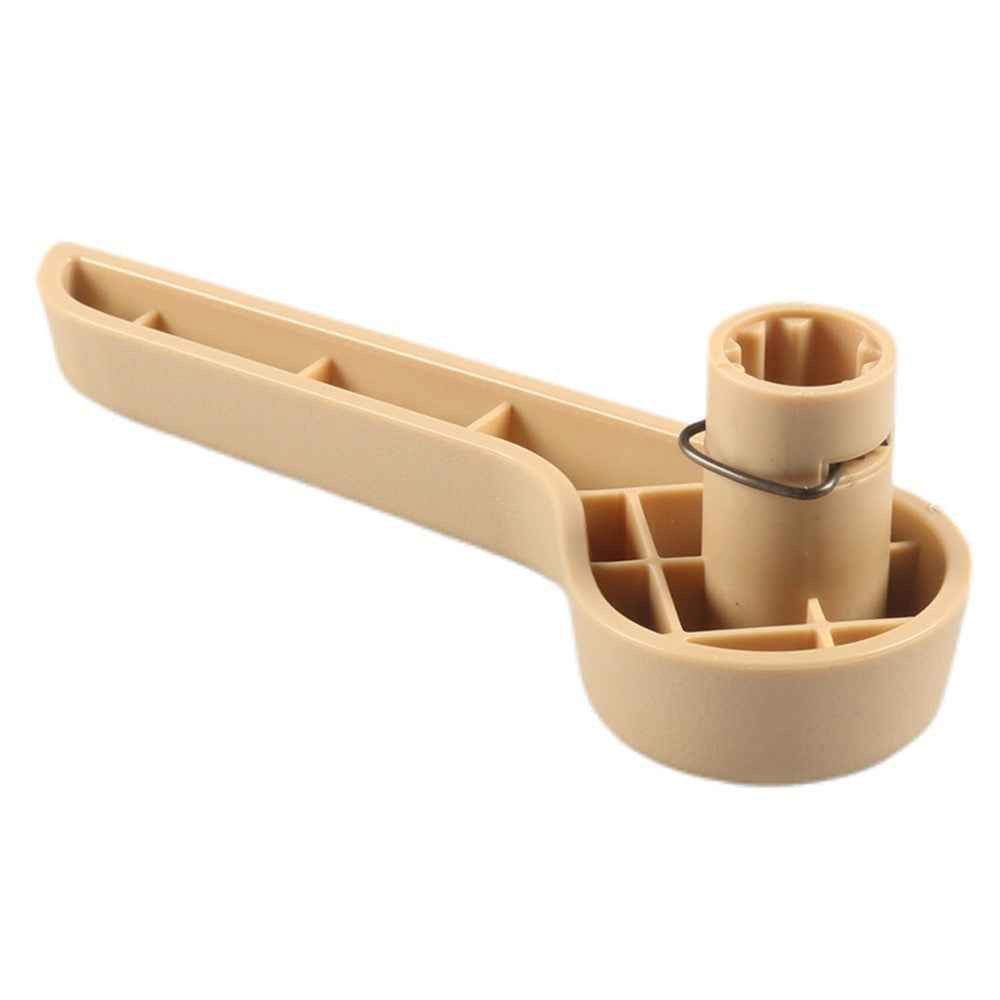 A8487-01 Hard ABS Car Left Seat Adjustment Handle Replacement, OE: 15232594 - Beige