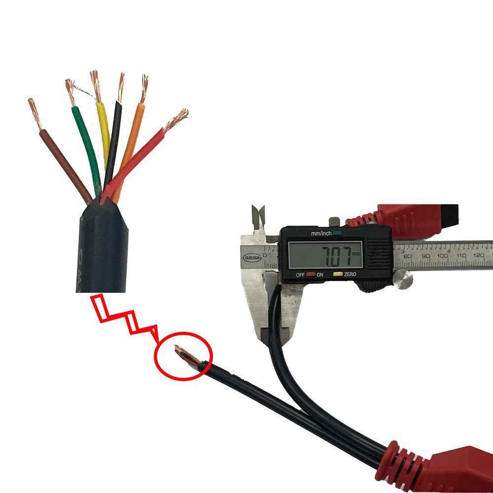 For Chrysler Car 12+8 Pin Security Gateway Diagnostic Device Bypass Adapter Cable