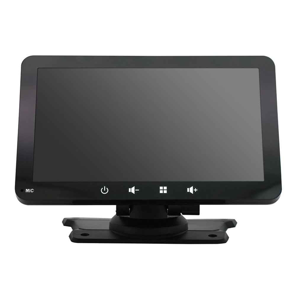 W507A 7-inch HD Touch Screen Car Play 2.4GHz WiFi Potable Car Stereo with Mirror Link Android Auto, Flat Stand