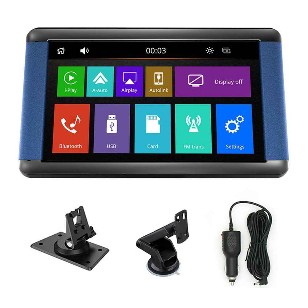 W503A 7.0-inch HD Display Wireless / Wired Car Play Android Auto Portable Car Stereo Support Mirror Link, Bluetooth-compatible