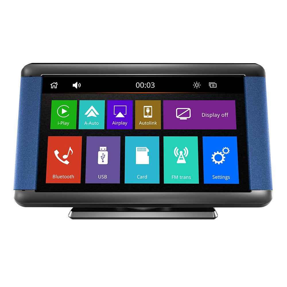W503A 7.0-inch HD Display Wireless / Wired Car Play Android Auto Portable Car Stereo Support Mirror Link, Bluetooth-compatible