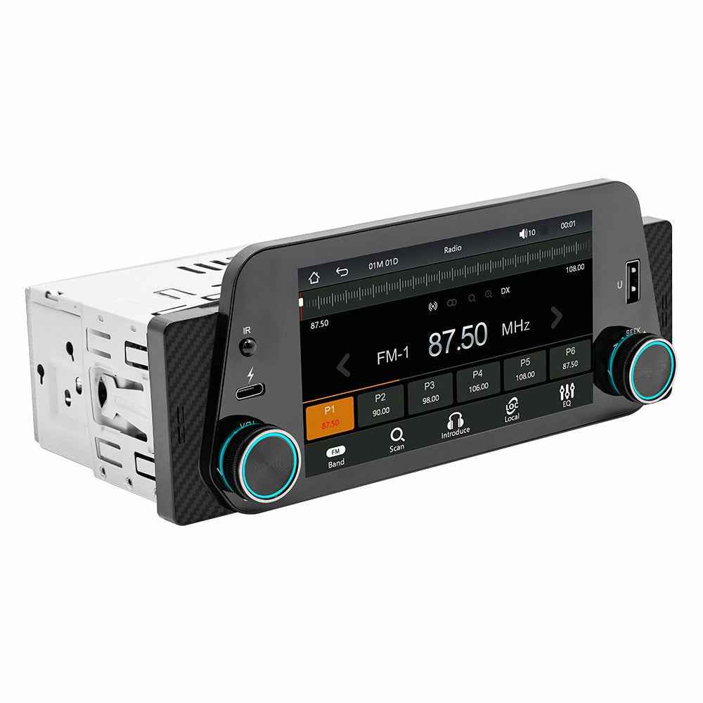 F152W 5-inch Car MP5 Player Wireless CarPlay Android Auto Reverse Image Display