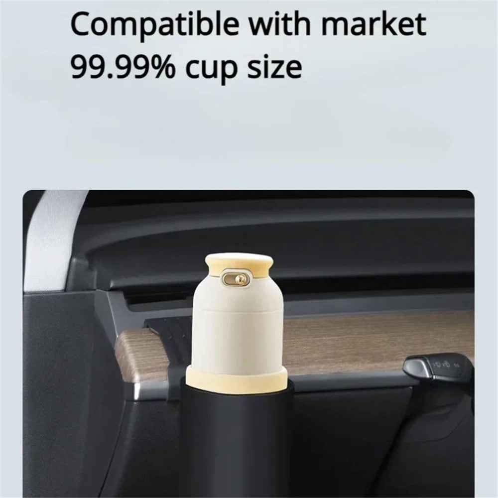 ALZH089 For Model Y  /  3 Car Dashboard Water Bottle Holder ABS Coffee Cup Holder