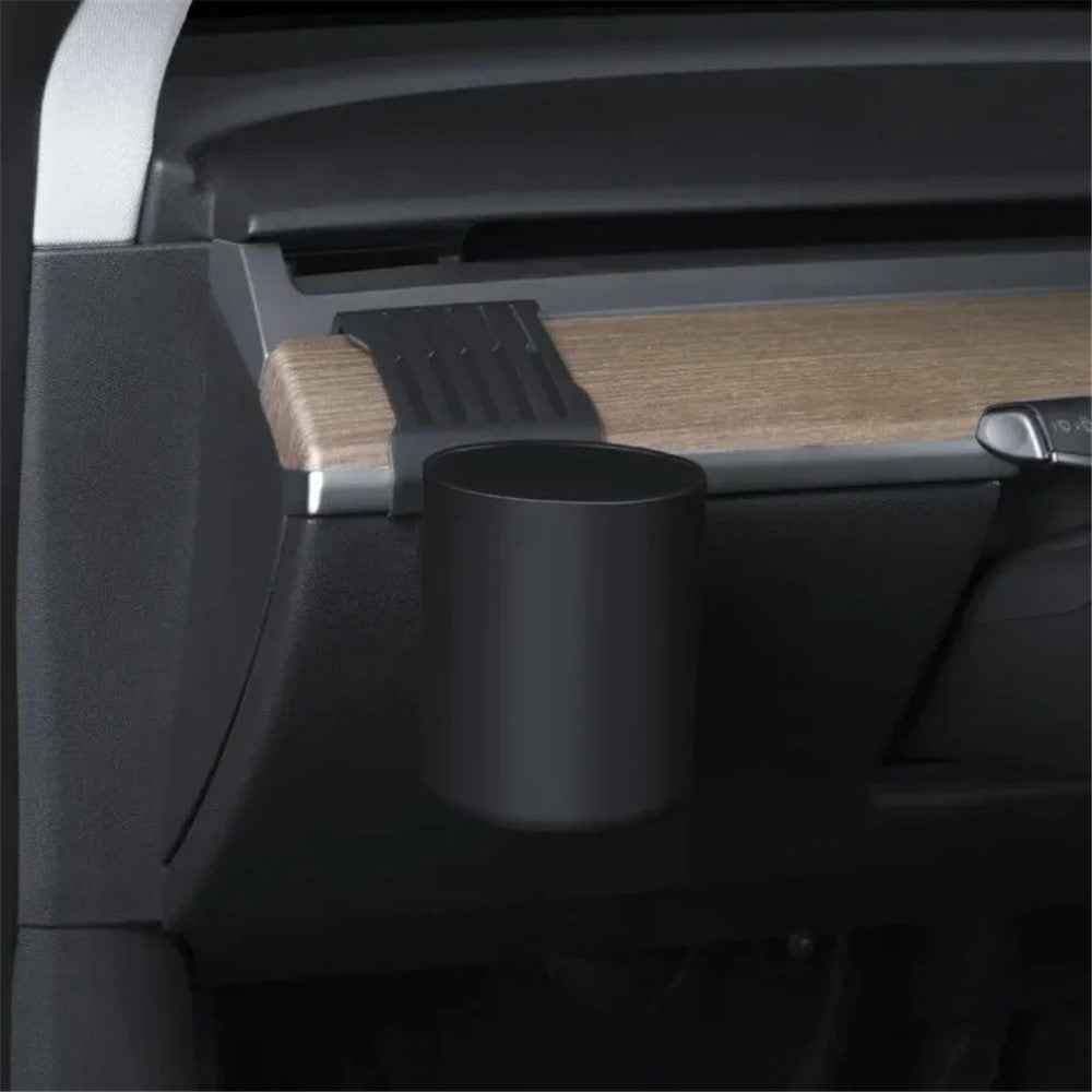 ALZH089 For Model Y  /  3 Car Dashboard Water Bottle Holder ABS Coffee Cup Holder