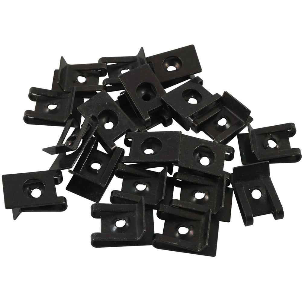 A7552 225PCS Manganese Steel Car U Nut Clips Replacement Parts with 6 Sizes