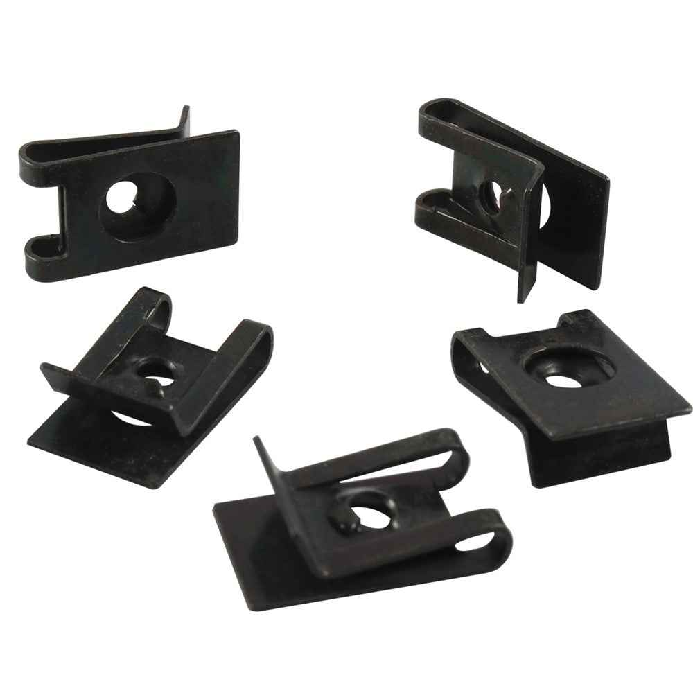 A7552 225PCS Manganese Steel Car U Nut Clips Replacement Parts with 6 Sizes