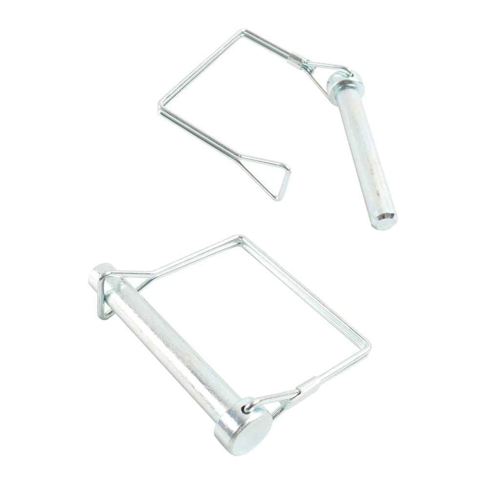 A8062 5Pcs Shaft Locking Lock Pin Square Safety Wire Coupler Retainer with Chain