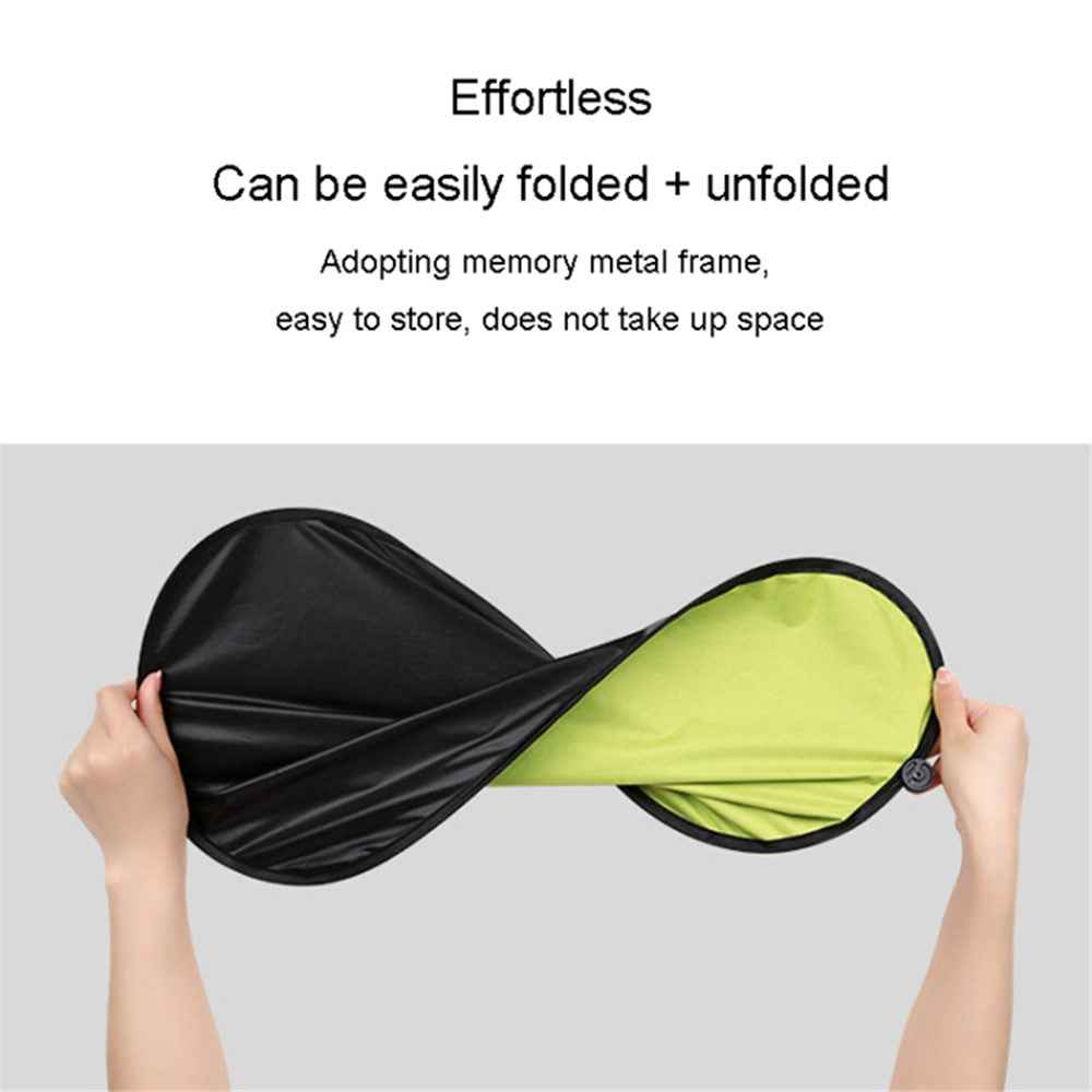 Car Window Sun Shade UV Protection Adjustable Auto Window Shade with Suction Cup - Sky Blue