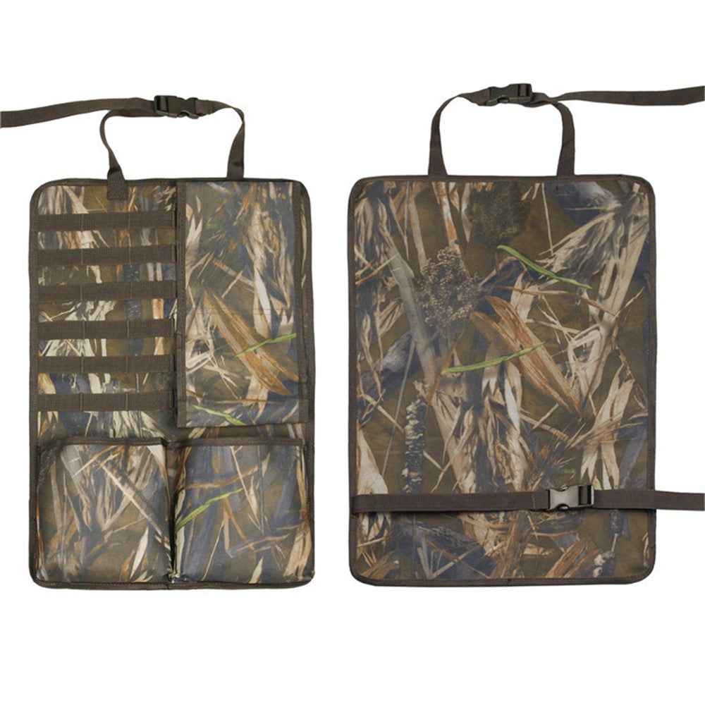 2Pcs / Set 600D Oxford Cloth Camouflage Car Seat Back Hanging Storage Bag - Style 2 Camouflage