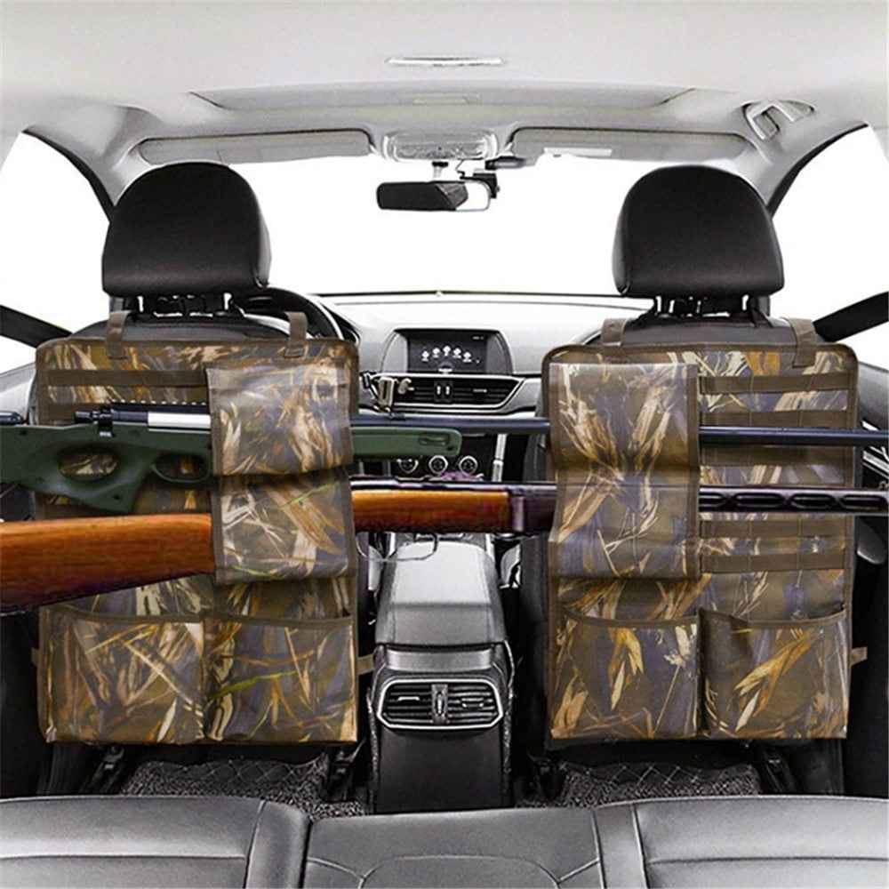 2Pcs / Set 600D Oxford Cloth Camouflage Car Seat Back Hanging Storage Bag - Reed Camouflage