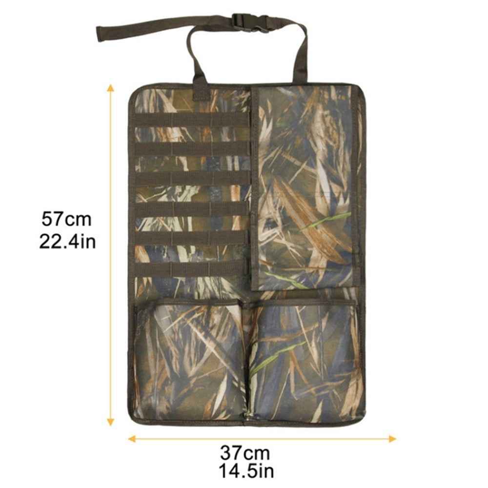 2Pcs / Set 600D Oxford Cloth Camouflage Car Seat Back Hanging Storage Bag - Reed Camouflage