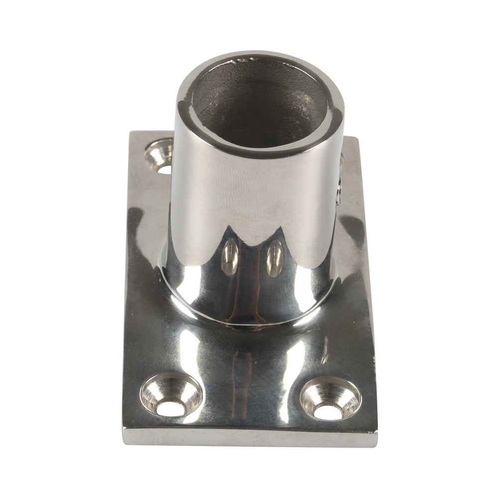 A8767 90-Degree Square Tube Base Stainless Steel 316 Hardware Accessories for Boats, Yachts