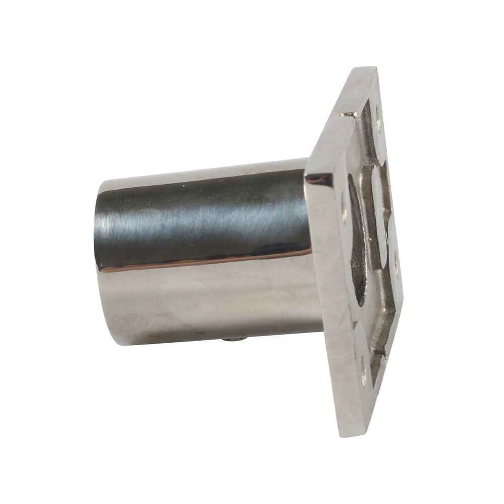 A8767 90-Degree Square Tube Base Stainless Steel 316 Hardware Accessories for Boats, Yachts