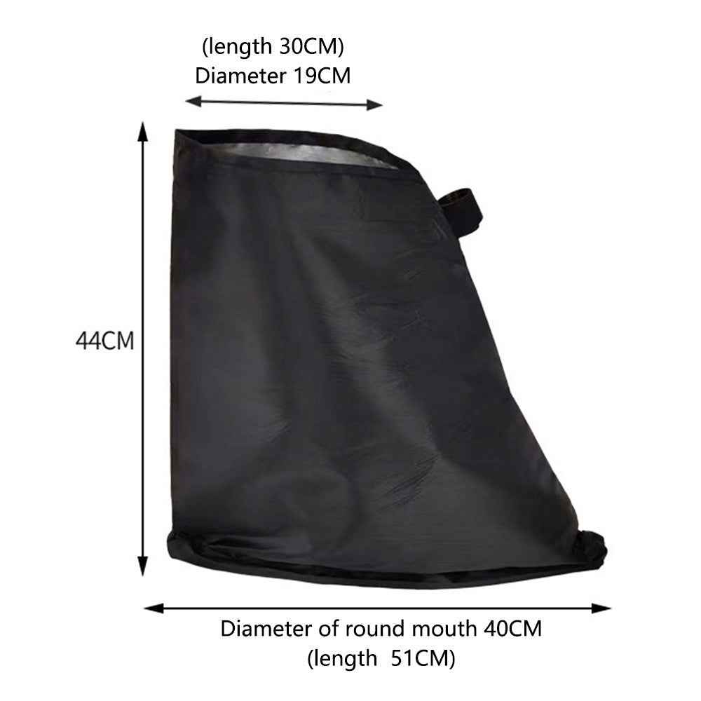 XNY-2021 Electric Car Charger Magnetic Rain Cover Charging Gun Waterproof Cover, Size L - Black
