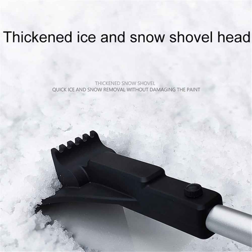 Telescopic Car Snow Shovel Defrost Deicing Brush Cleaning Tool (Standard Version)