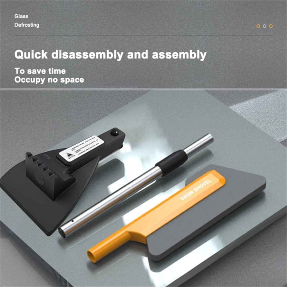 Telescopic Car Snow Shovel Defrost Deicing Brush Cleaning Tool (Standard Version)