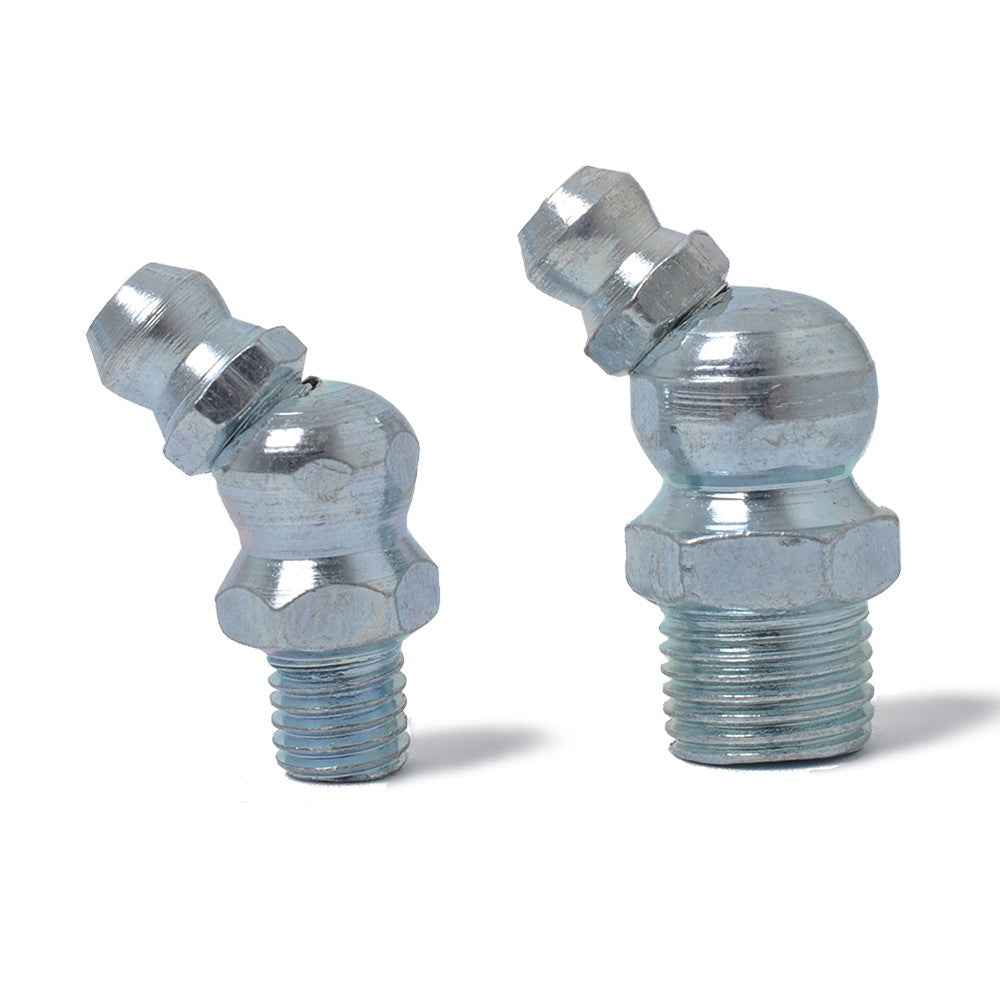 A0828 80Pcs 45 / 90 Degree Angled and Straight Hydraulic Grease Fitting Assort Kit