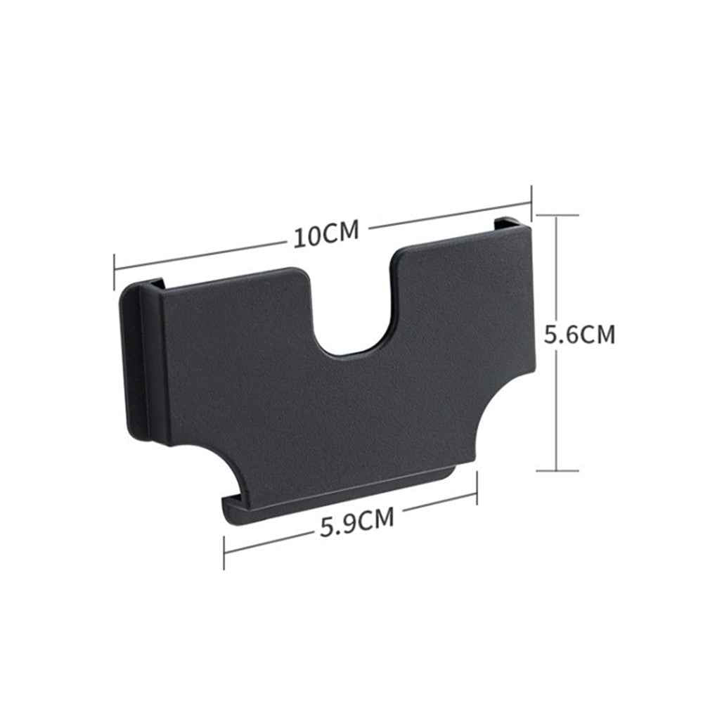 Car Sun Visor Organizer Elastomer Plastic Self Adhesive Card Holder Storage Case