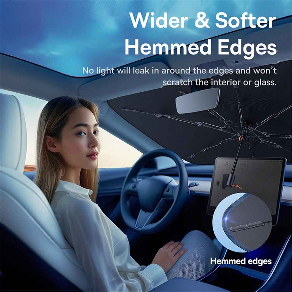 BASEUS BS-CN013 CoolRide Windshield Sun Shade Umbrella Cluster Black