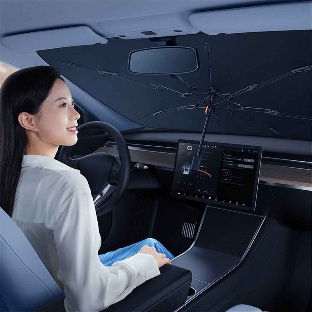 BASEUS BS-CN013 CoolRide Windshield Sun Shade Umbrella Cluster Black