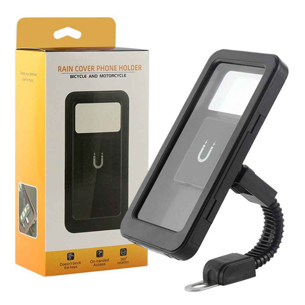 2209 Waterproof Motorcycle Touch Screen Phone Mount Magnetic Plastic Holder Bracket
