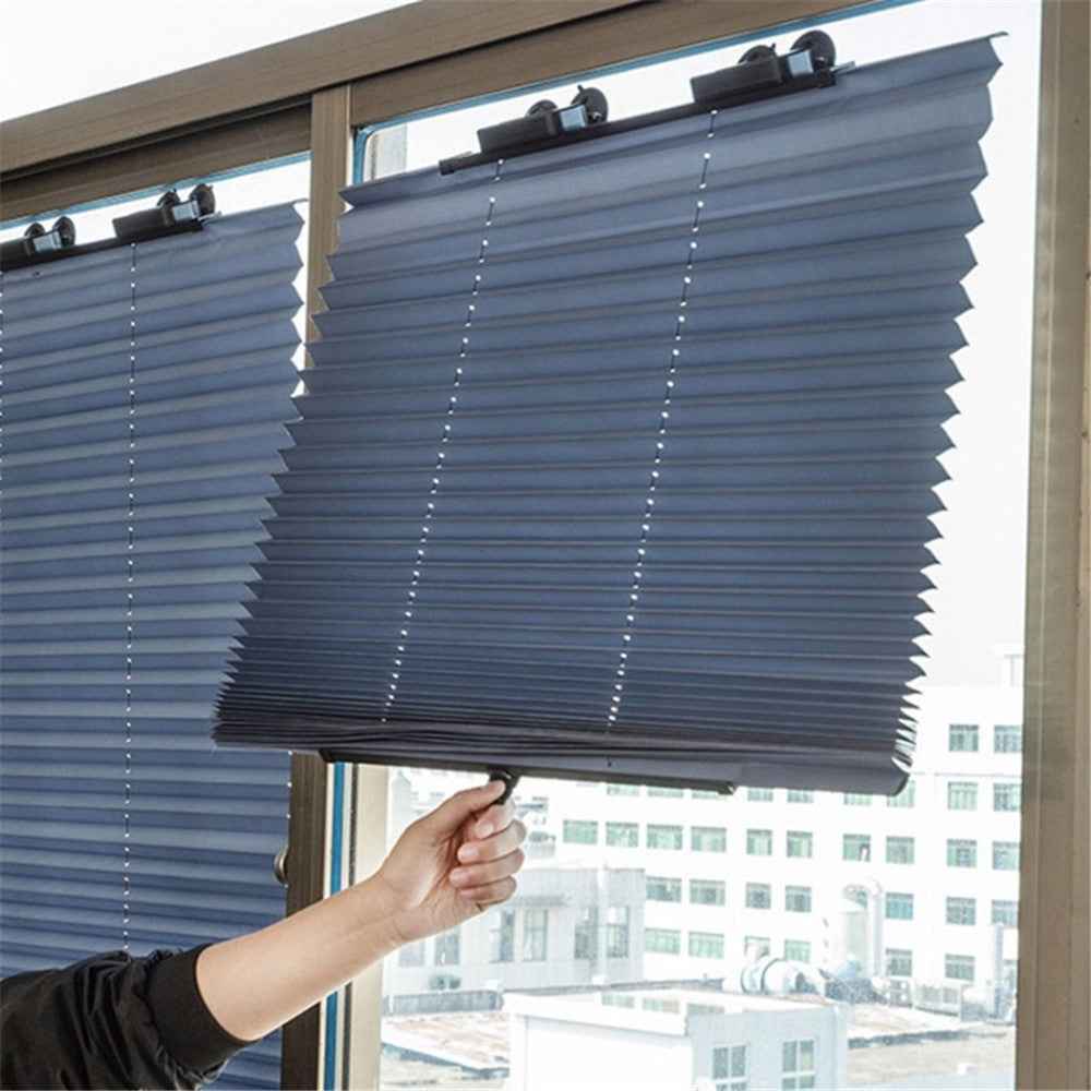 Car Sun Window Shade 80x185cm Car Privacy Shield with 6 Suction Cups