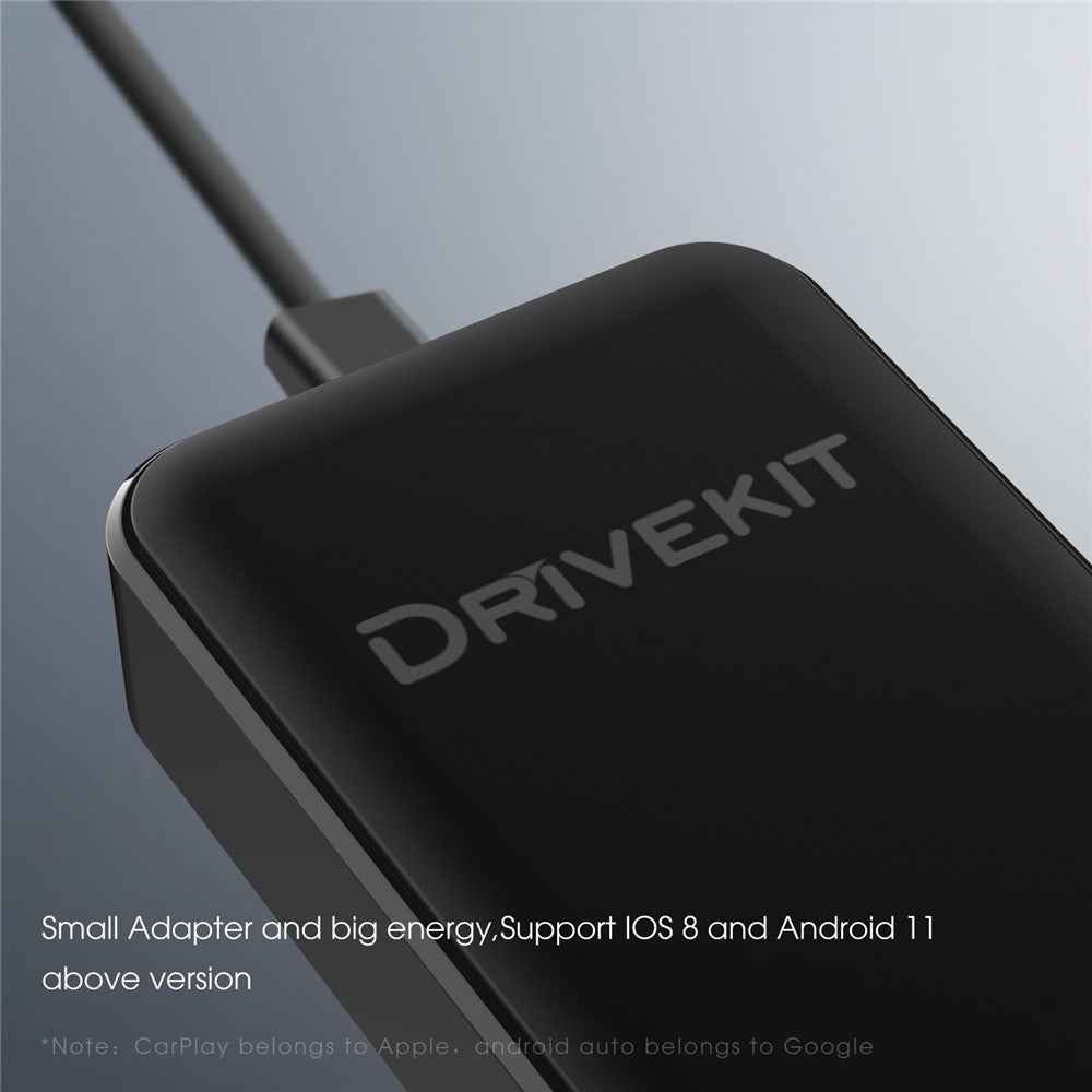 DRIVEKIT AF1313 Bluetooth-compatible CarPlay Wireless Adapter Convert Wired to Wireless Carplay Box