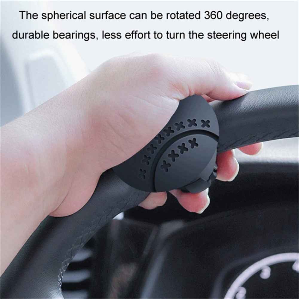 Steering Wheel Power Handle Aid Silicone Car Turning Handle Ball
