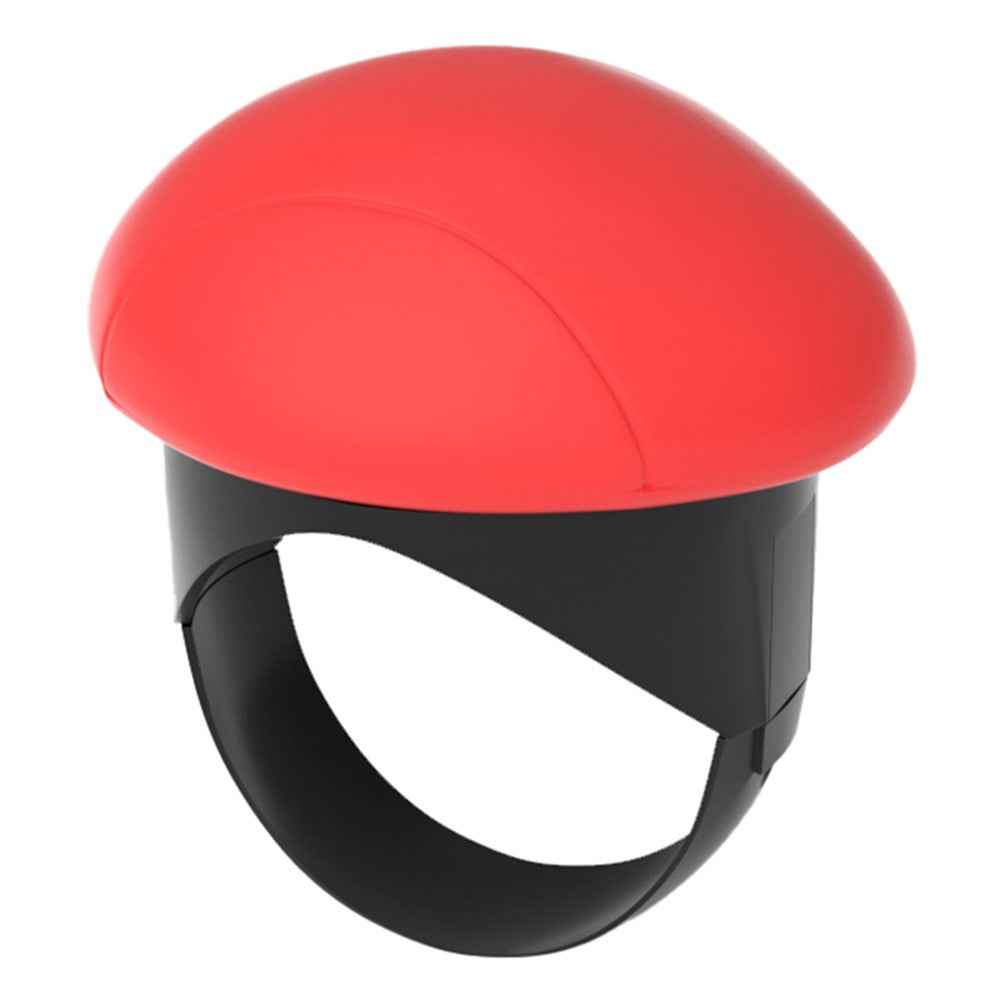 Car Steering Wheel Power Ball Silicone Auxiliary Driving Labor-Saving Tool - Red