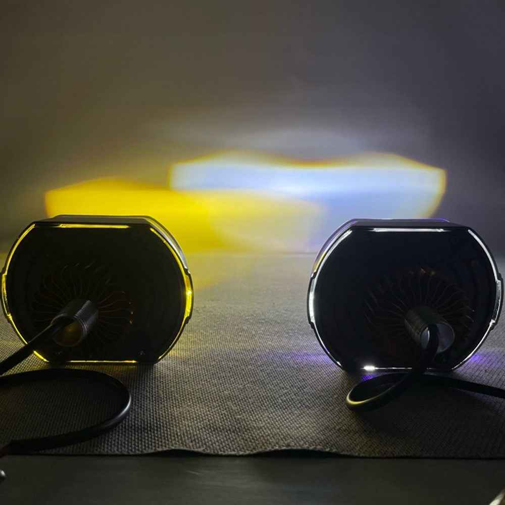 Car Motorcycle Bright LED Spotlight Motorbike Fog Lamp Front Light - Blue+Red
