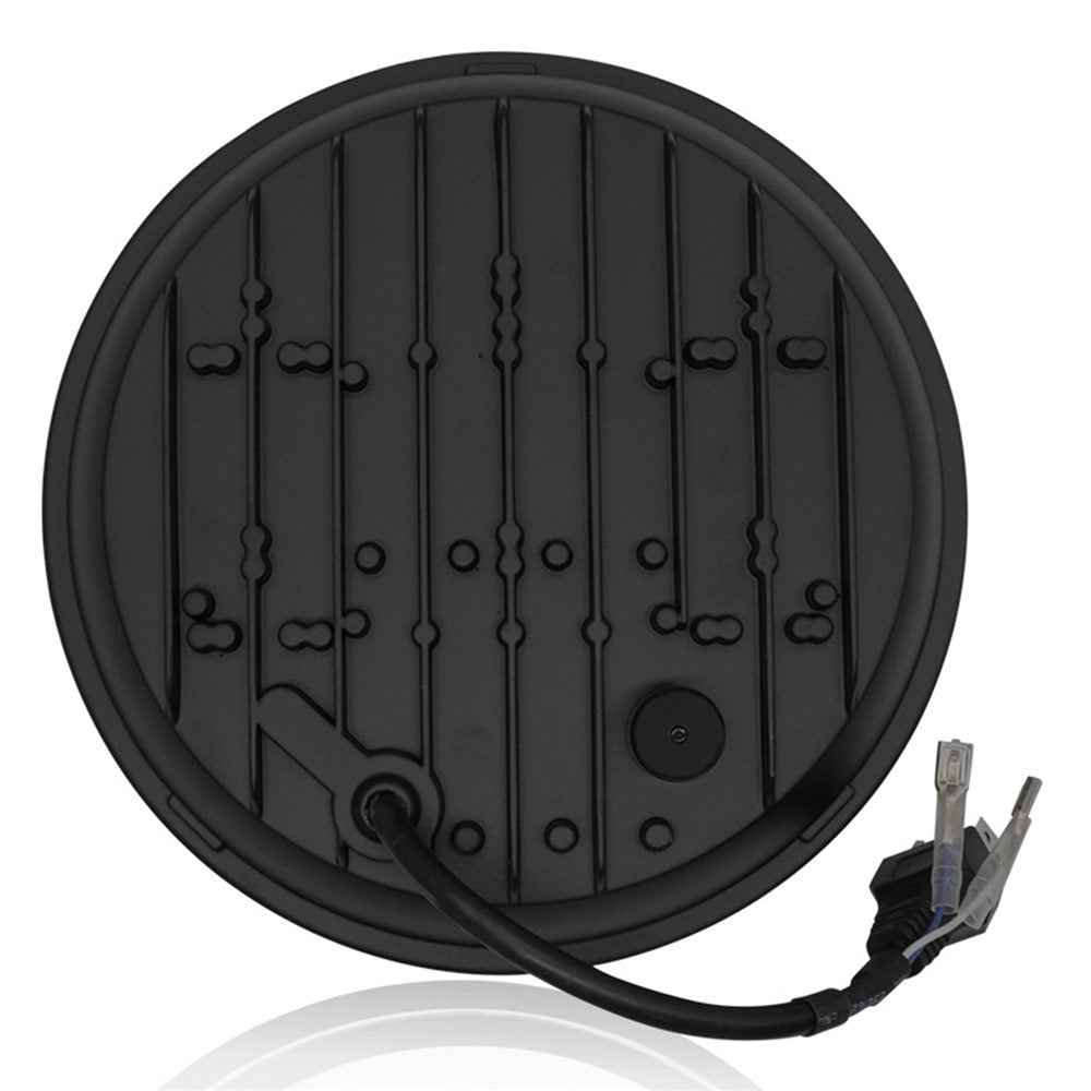 7-inch for Wrangler Harley Motorcycle Boss Headlight High Low Beam Circle Angel Eye LED Headlight