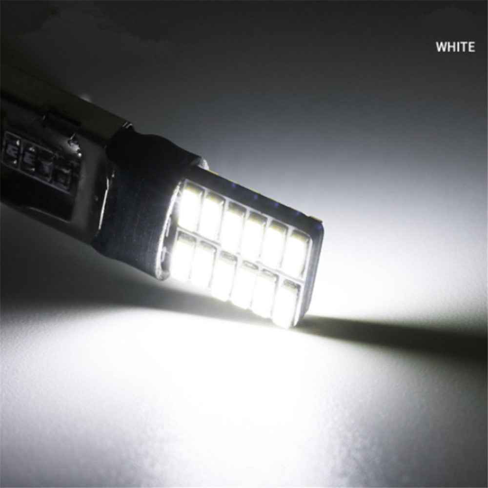 2PCS Car Fog Light 4.8W 6500K White Light 24-LED SMD 4014 Bright Car Clearance Light Lamp - H1 / White