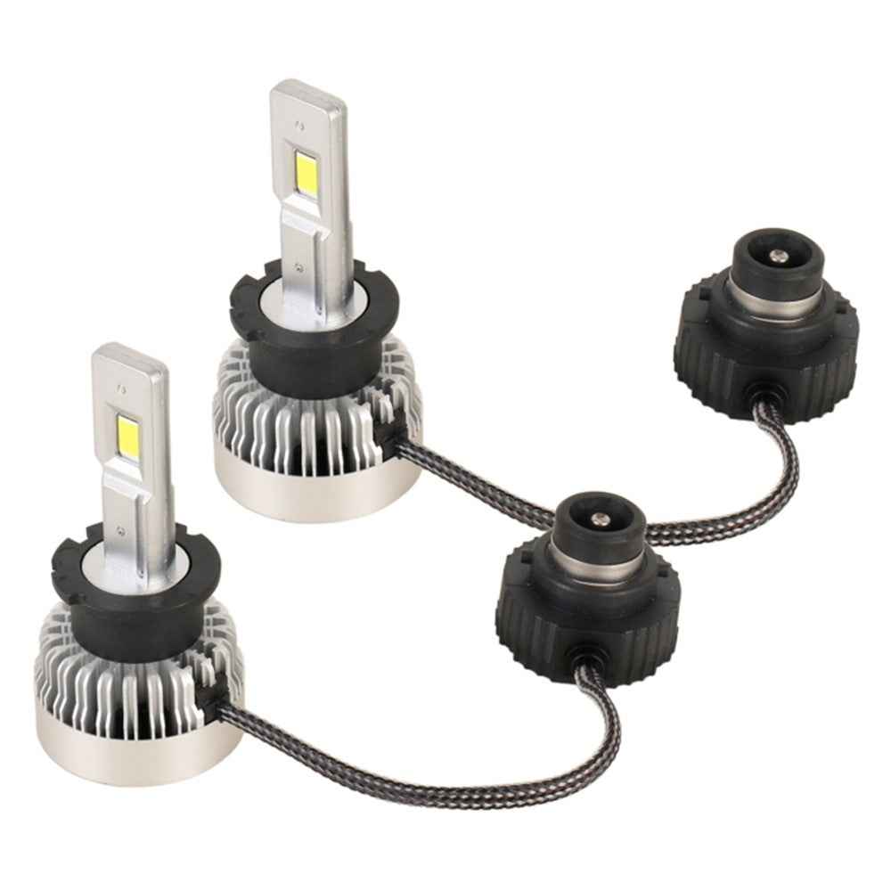D4S 1 Pair LED Bulb 35W 4500LM Bright Bulb Windless Direct Insertion Interior Car Lights